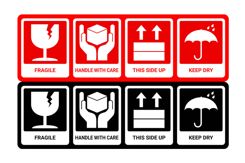 宅配便貼り付け用ラベル