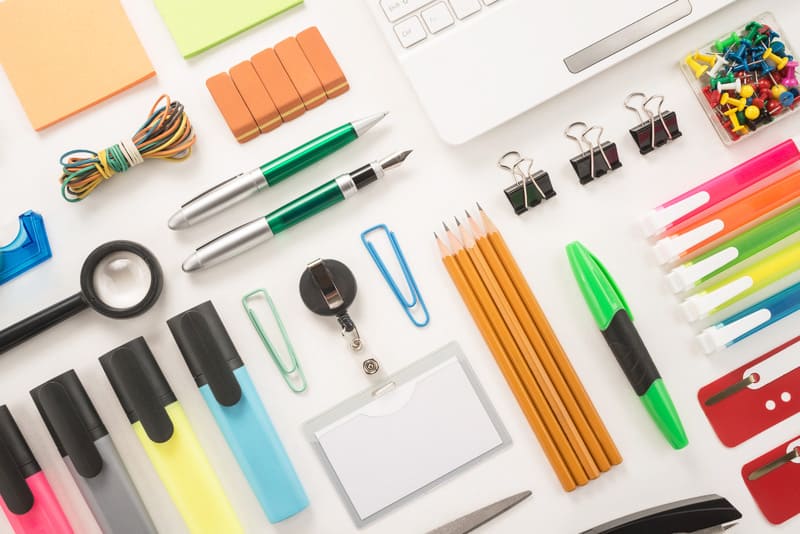 鉛筆・クリップ・ボールペン等の文房具
